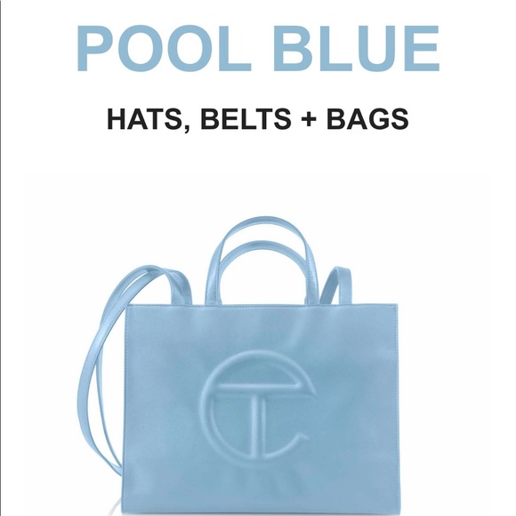 Telfar Handbags - Telfar Medium Pool Blue Bag A ( Restock) 100% Authentic.